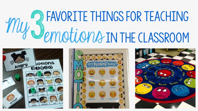 My 3 Favorite Things For Teaching Emotions In The Classroom - Circle, transparent png download