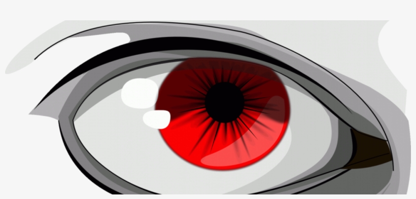 Devil Horns, Trident, Eyes And Tail Isolated On Transparent - Eye Clip Art, transparent png download