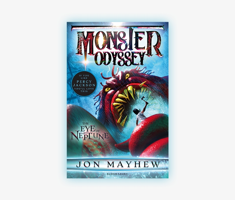 Alt Tag Goes Here - Monster Odyssey: The Eye Of Neptune By Jon Mayhew, transparent png download