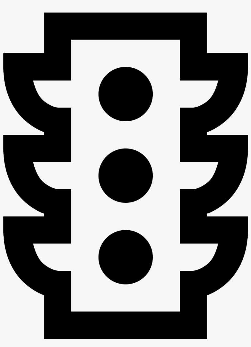 This Traffic Light Logo Is An Upright Rectangle With - Circle, transparent png download