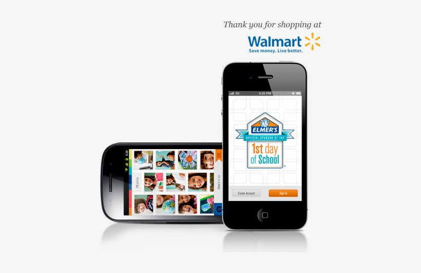 Elmers 1st Day App - Elmers, transparent png download