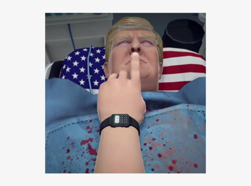1 Donald Trump Surgery - Creepy Heart, transparent png download