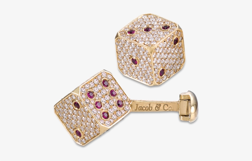 Dice Cufflinks - Brilliant, transparent png download