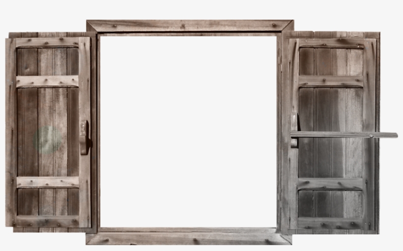 Western-window - Fenetre Trompe L Oeil, transparent png download