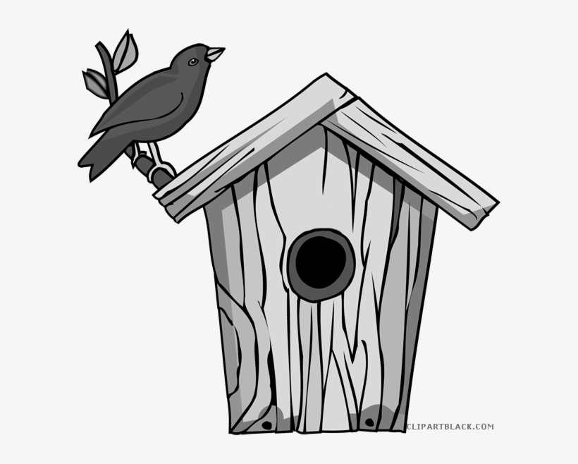 Bird House Clipart - Bird Feeder Clip Art, transparent png download