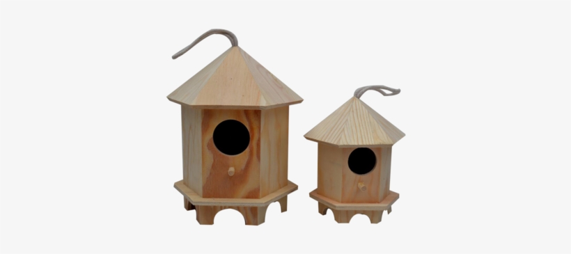Customized Wooden Bird House - Bird, transparent png download