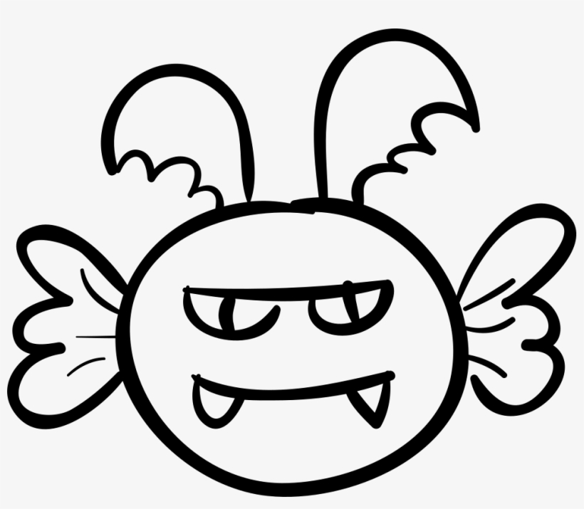 Halloween Scary Monster Candy - Scalable Vector Graphics, transparent png download