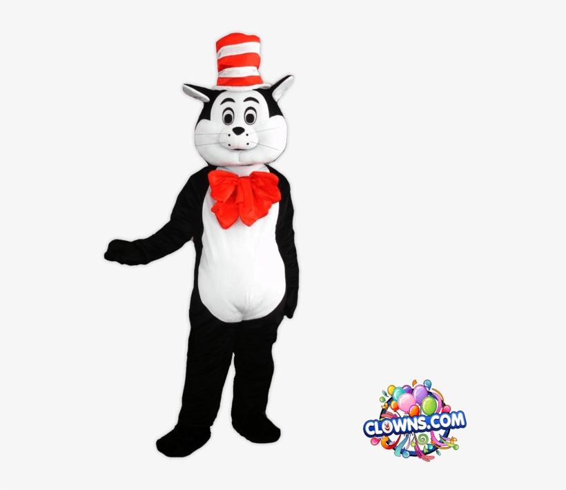 Cat In The Hat Character Rental, Ny - Cat In The Hat Costume, transparent png download