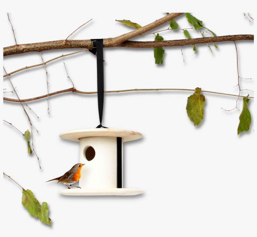 Bird Breakfast Birdhouse - Stackable Birdhouse And Feeder, transparent png download