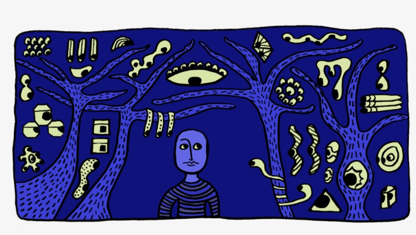 Dark Forest With Mysterious Eyes - Mutual Ufo Network, transparent png download