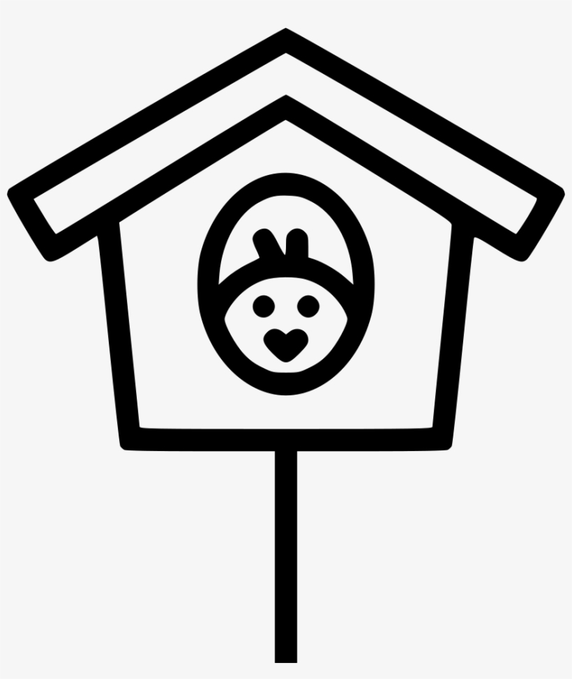 Birdhouse Nest Chicken Chickling Home Comments - Scalable Vector Graphics, transparent png download