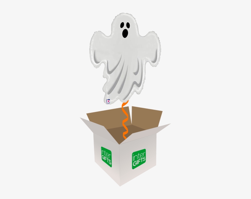 31″ Spooky Ghost - 6 Birthday Balloon 6 Png, transparent png download