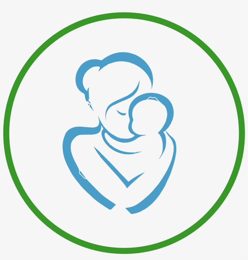 Exclusive Breastfeeding - Mom And Baby Clipart, transparent png download