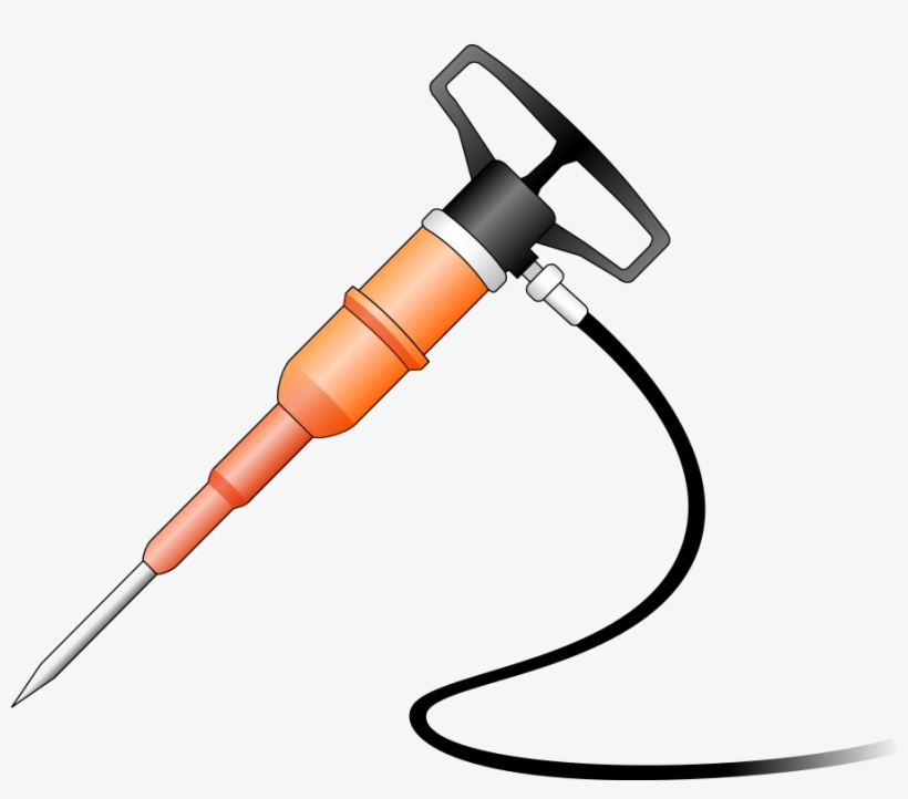How To Set Use Air Hammer Clipart - Martillos De Aire Comprimido, transparent png download