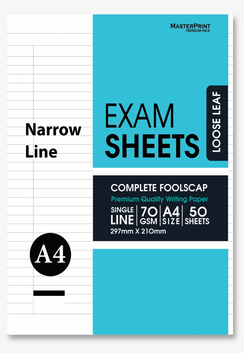 Esn487-3 - Masterprint A4 Cartridge Paper, transparent png download