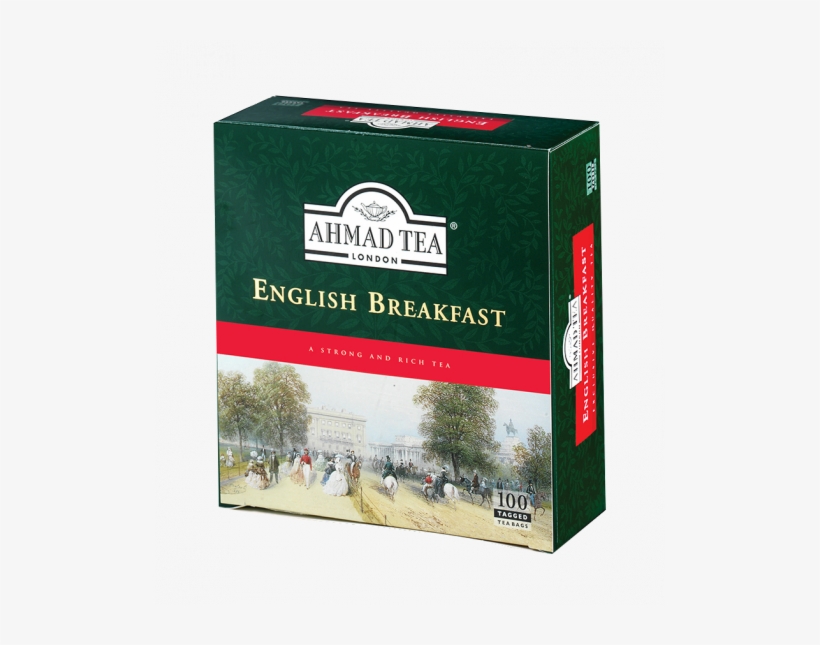 100 Tagged Teabags - Ahmad Tea English Breakfast, transparent png download