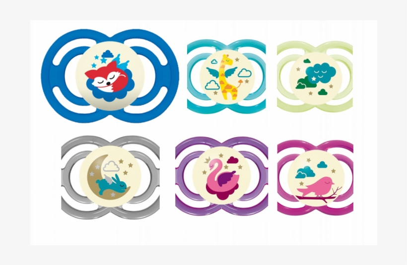 Mam Perfect Night Pacifiers 16+ Months, transparent png download