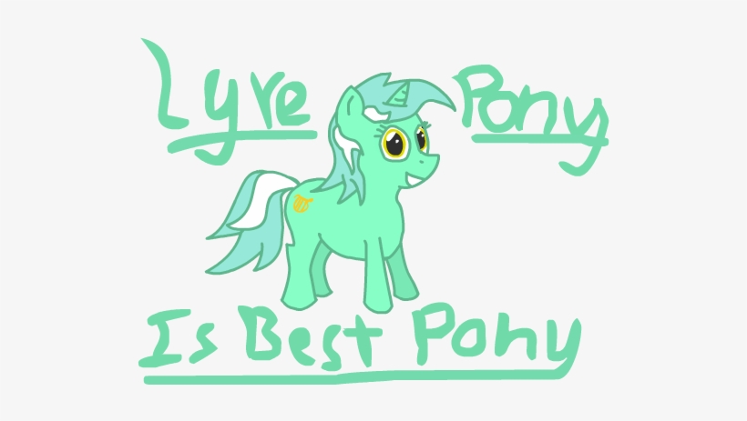 Lyra Lyre Pony Is Best Pony - Pony, transparent png download