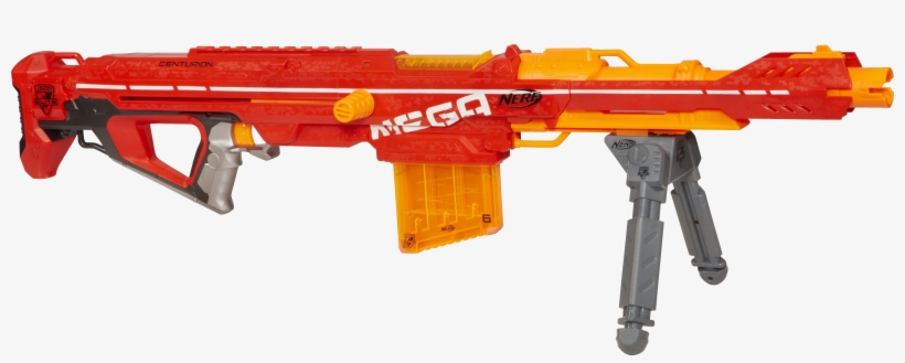 N-strike Elite Mega Centurion Blaster - Nerf N-strike Mega Centurion Blaster, transparent png download