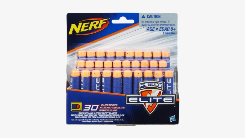 nerf elite darts 30