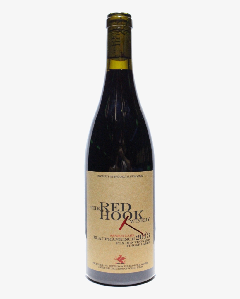 2013 Fox Run Vineyard Blaufrankisch - Glass Bottle, transparent png download