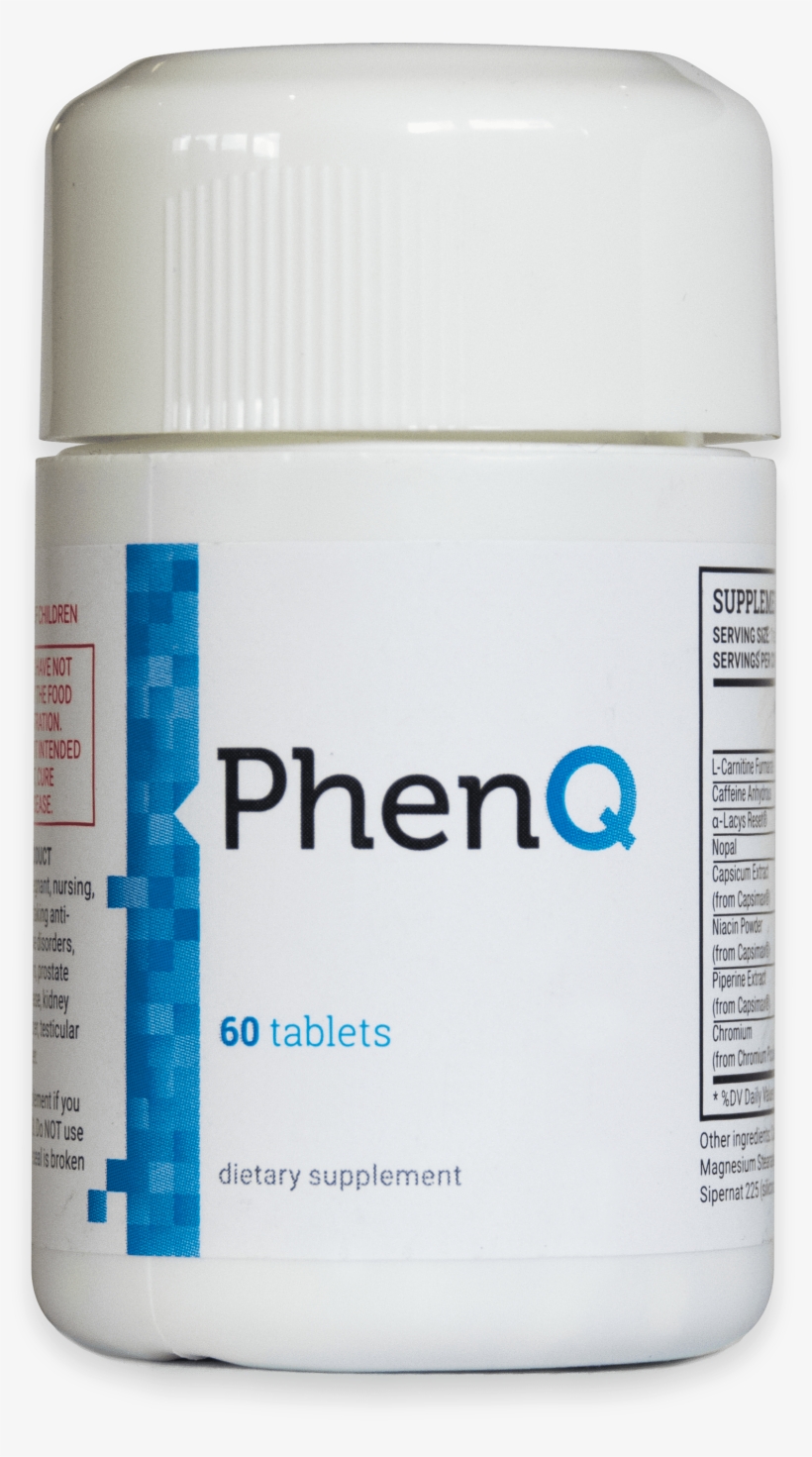 Phenq Bottle - Pastillas Para Adelgazar Phenq, transparent png download