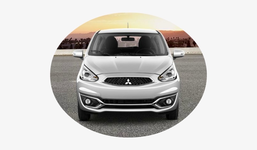 2018 Mitsubishi Mirage In Starlight Silver Metallic - 2018 Mitsubishi Mirage, transparent png download