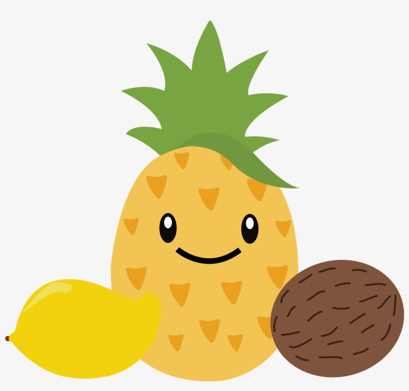 Pineapple Silhouette - Pineapple, transparent png download