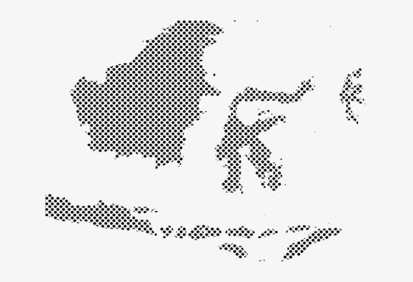 Map Clipart Indonesia - Indonesia, transparent png download
