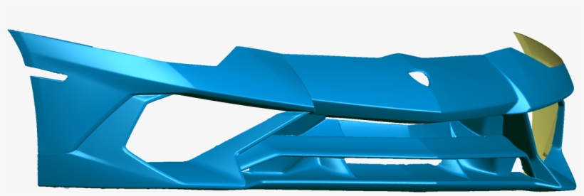 Lamborghini Aventador Superveloce 3d Scan Front Bumper - Paper, transparent png download