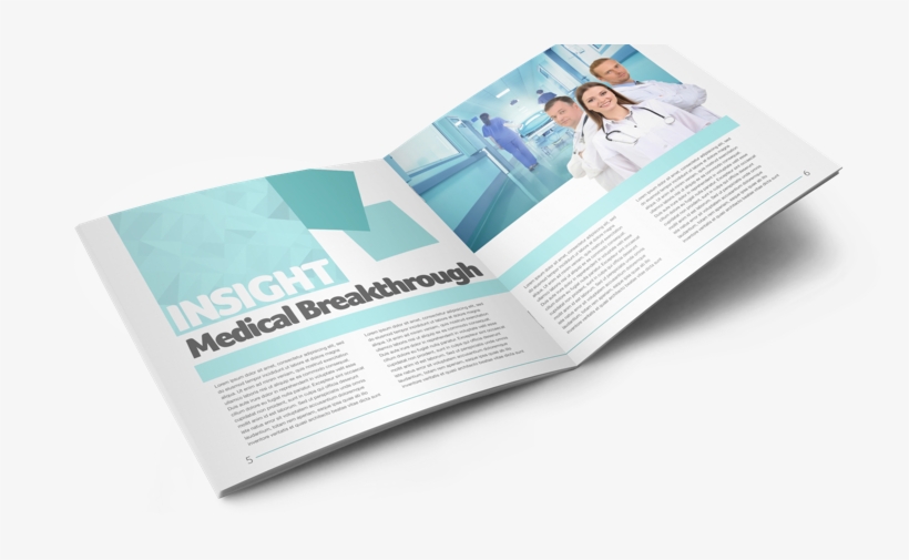 Saddle Stitched Booklets - Saddle Stitched Brochure, transparent png download