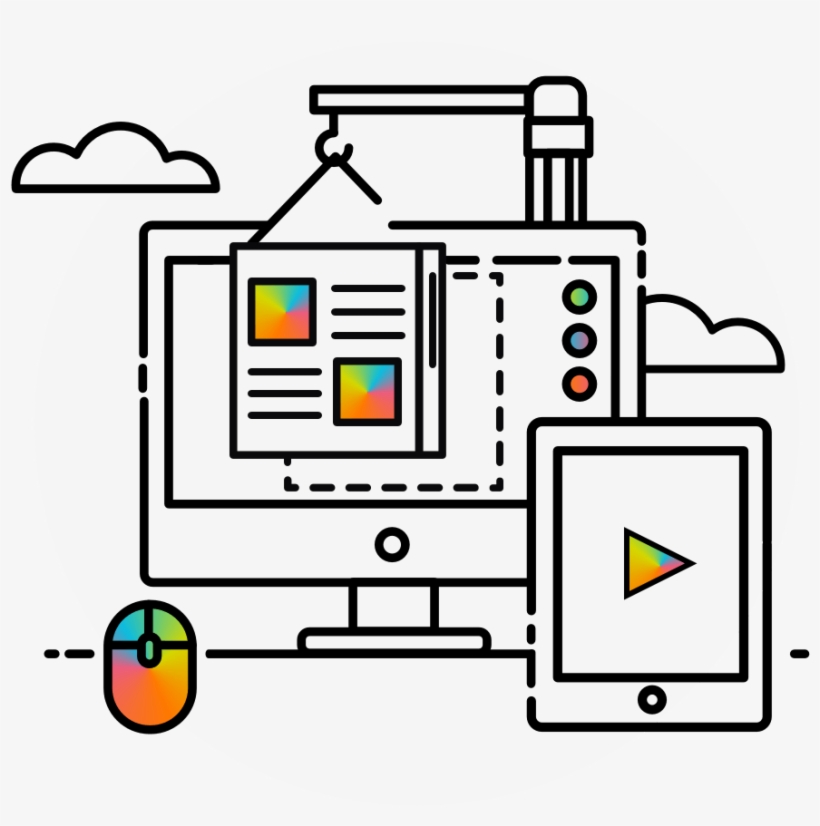 Electronic Brochures - Diagram, transparent png download