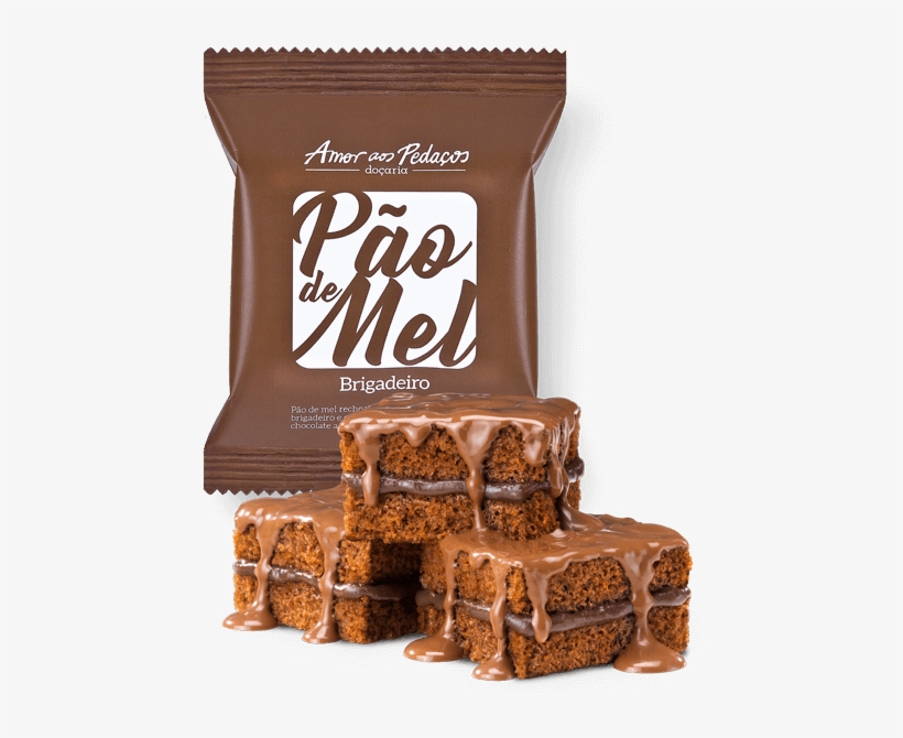 Pão De Mel Recheado Com Brigadeiro - Amor Aos Pedaços, transparent png download