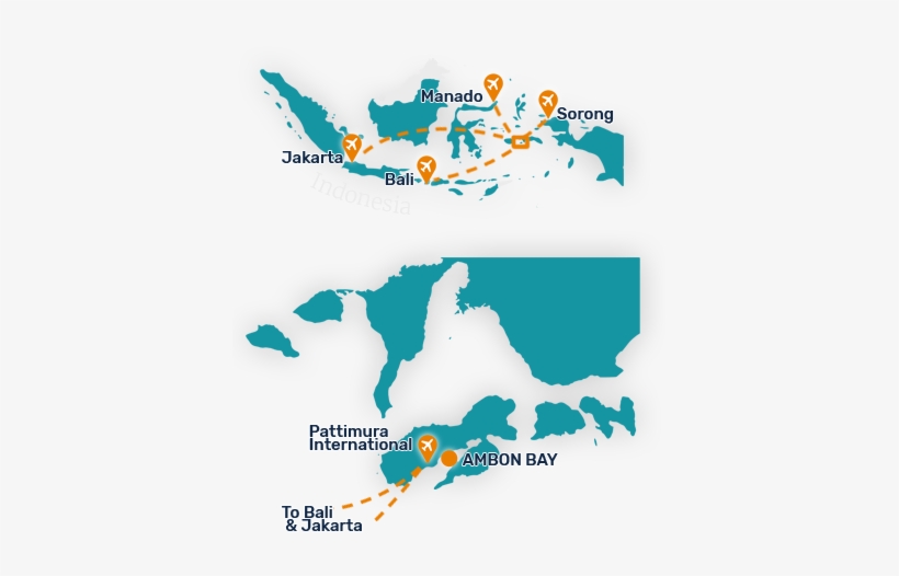 Par Of Other Famous Muck Destinations And With Its - Indonesia Map, transparent png download