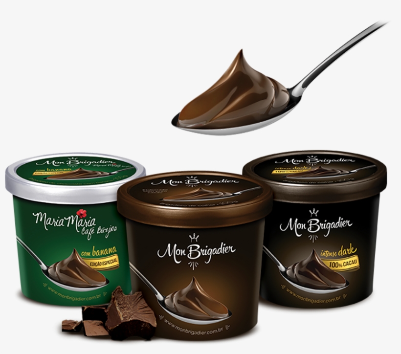 Brigadeiro De Colher Gelado - Alt Attribute, transparent png download