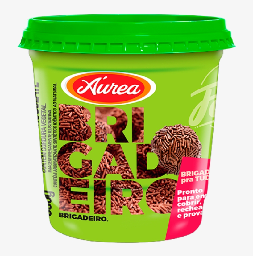 Brigadeiro Pronto 950g - Brigadeiro E Beijinho Aurea, transparent png download