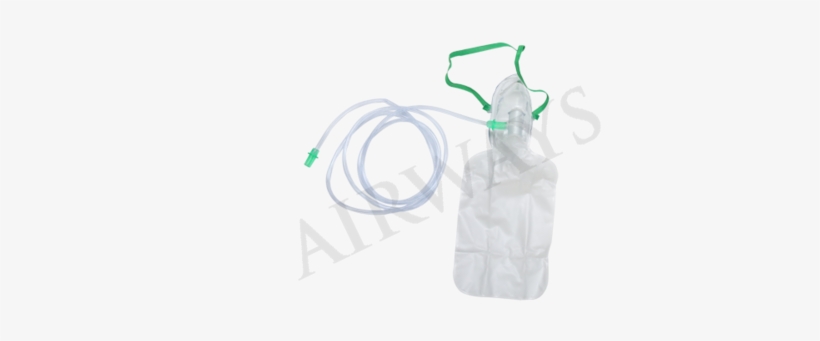 Airocon High Concentration Oxygen Mask - Handbag, transparent png download