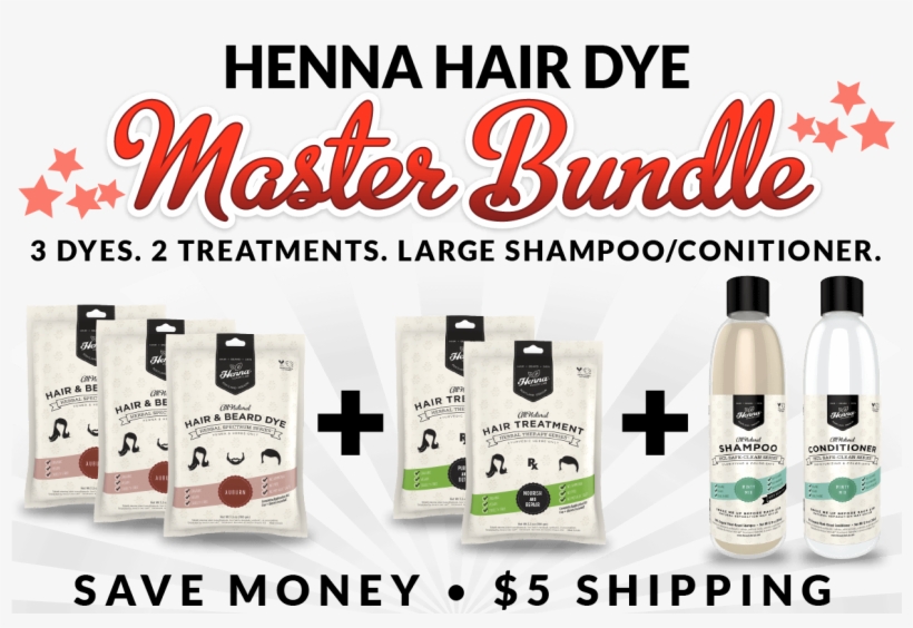 Henna Hair Dye Master Bundle - Henna Hair Dye Light Brown Hair Dye, transparent png download