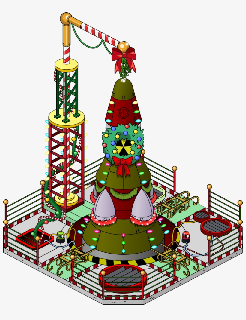 Nuclear Missile-toe Silo - Decoration, transparent png download