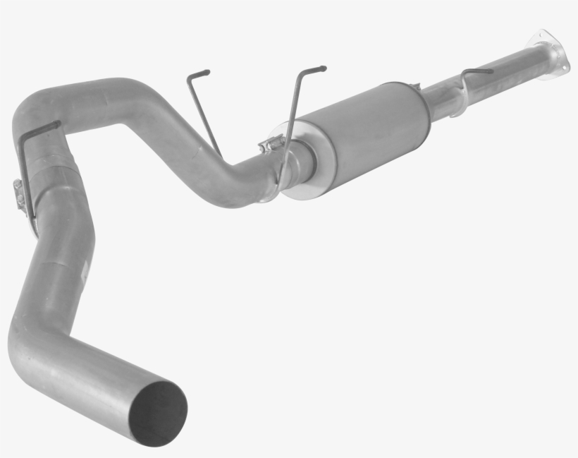 2013 Cummins 4″ Ss Exhaust W/ Muffler Coil Spring Kit - Exhaust System, transparent png download