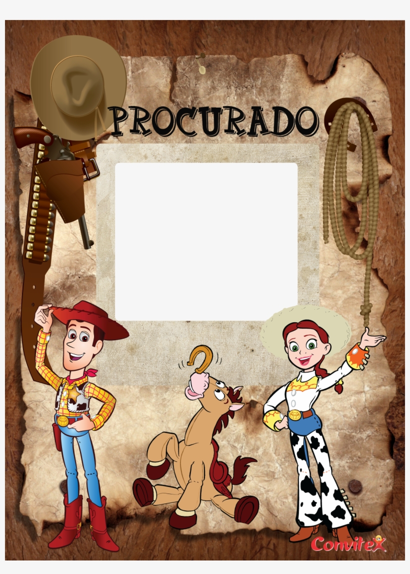Anúncios - Convite Toy Story Procurado, transparent png download