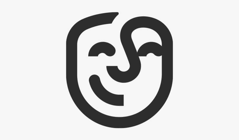 Smiling Face - C Face Logo, transparent png download