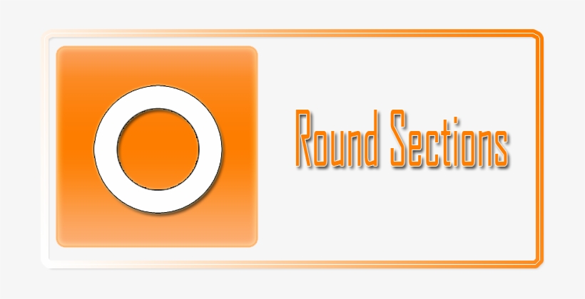Round Sections - Equal Angle, transparent png download