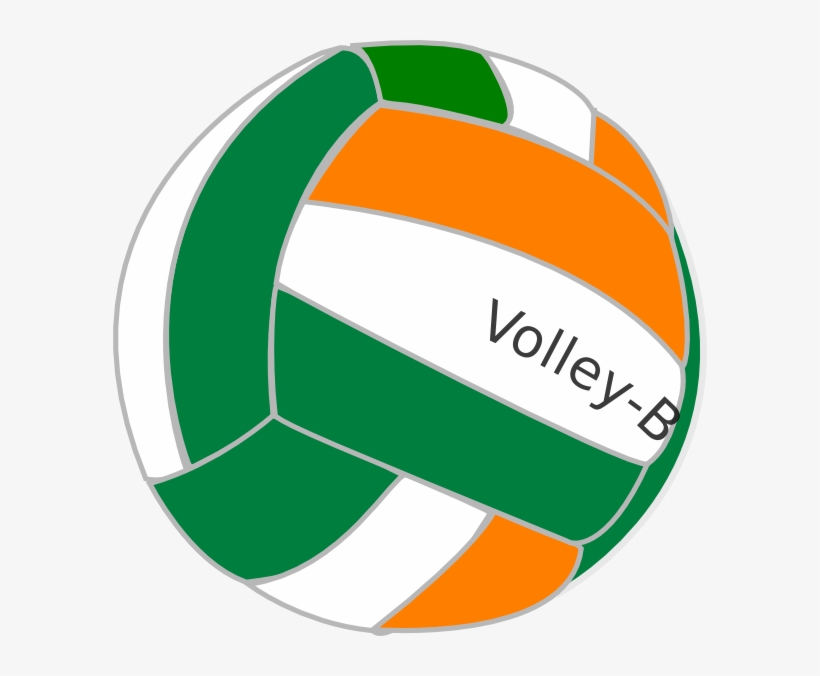Ball Clip Art - Volleyball Ball Cartoon Png, transparent png download