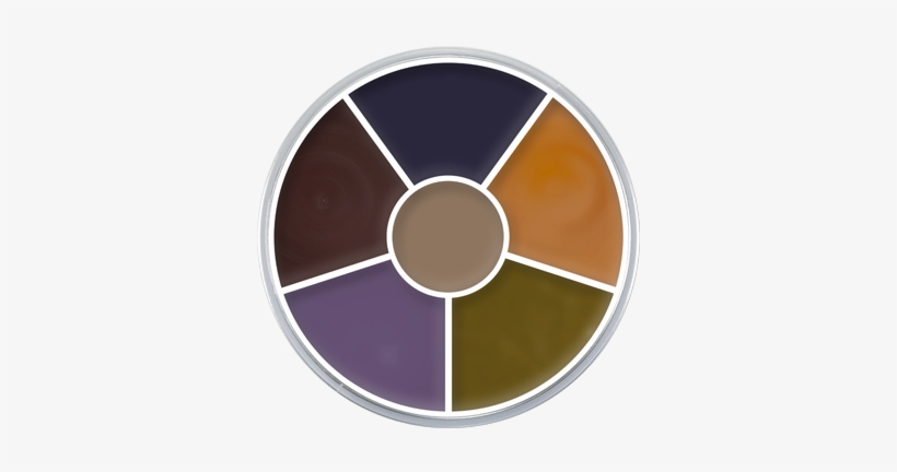 Kryolan Cream Color Circle - Bruise, transparent png download