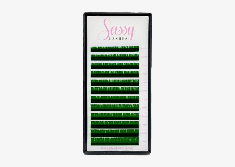 03mm Mega Volume Single Tray Sassy Lashes Synthetic - Eyelash, transparent png download