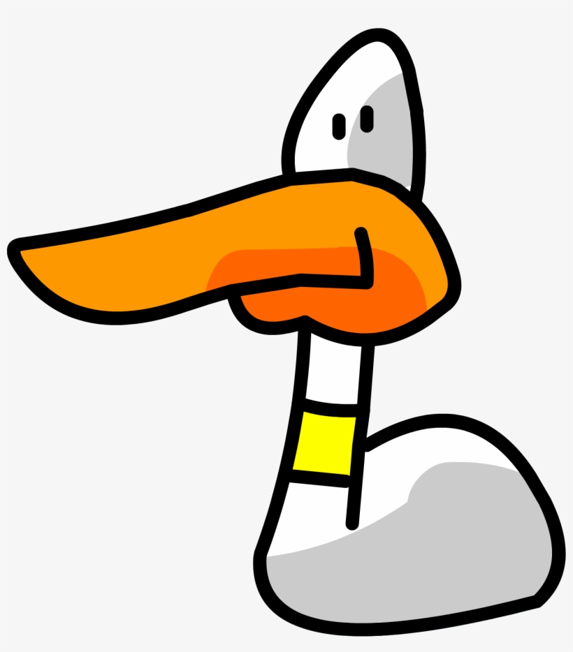 Duck - Club Penguin Duck, transparent png download