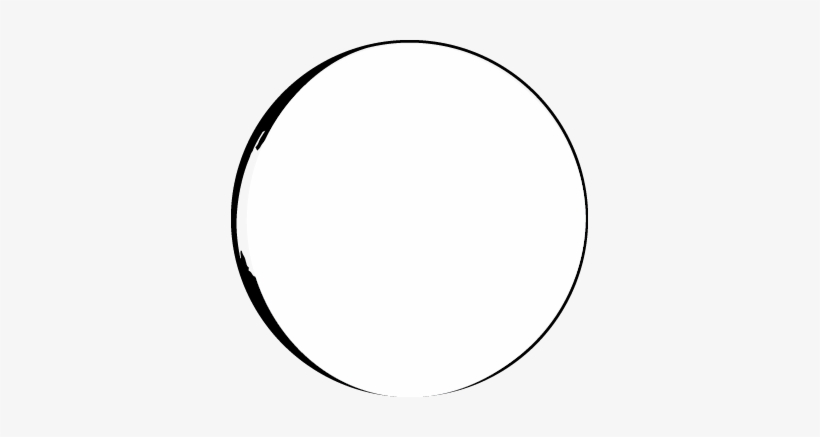 New Moon Phase Symbol 028bbec0 0e0f 11e6 9634 87da2e951a8e - White Transparent Circle Png, transparent png download