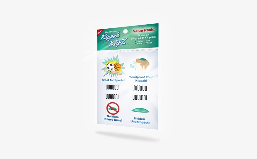 4 Pack - Kippah Klipz 2 Pack, transparent png download
