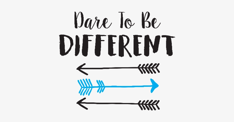 Also Available As - Dare To Be Different Png, transparent png download